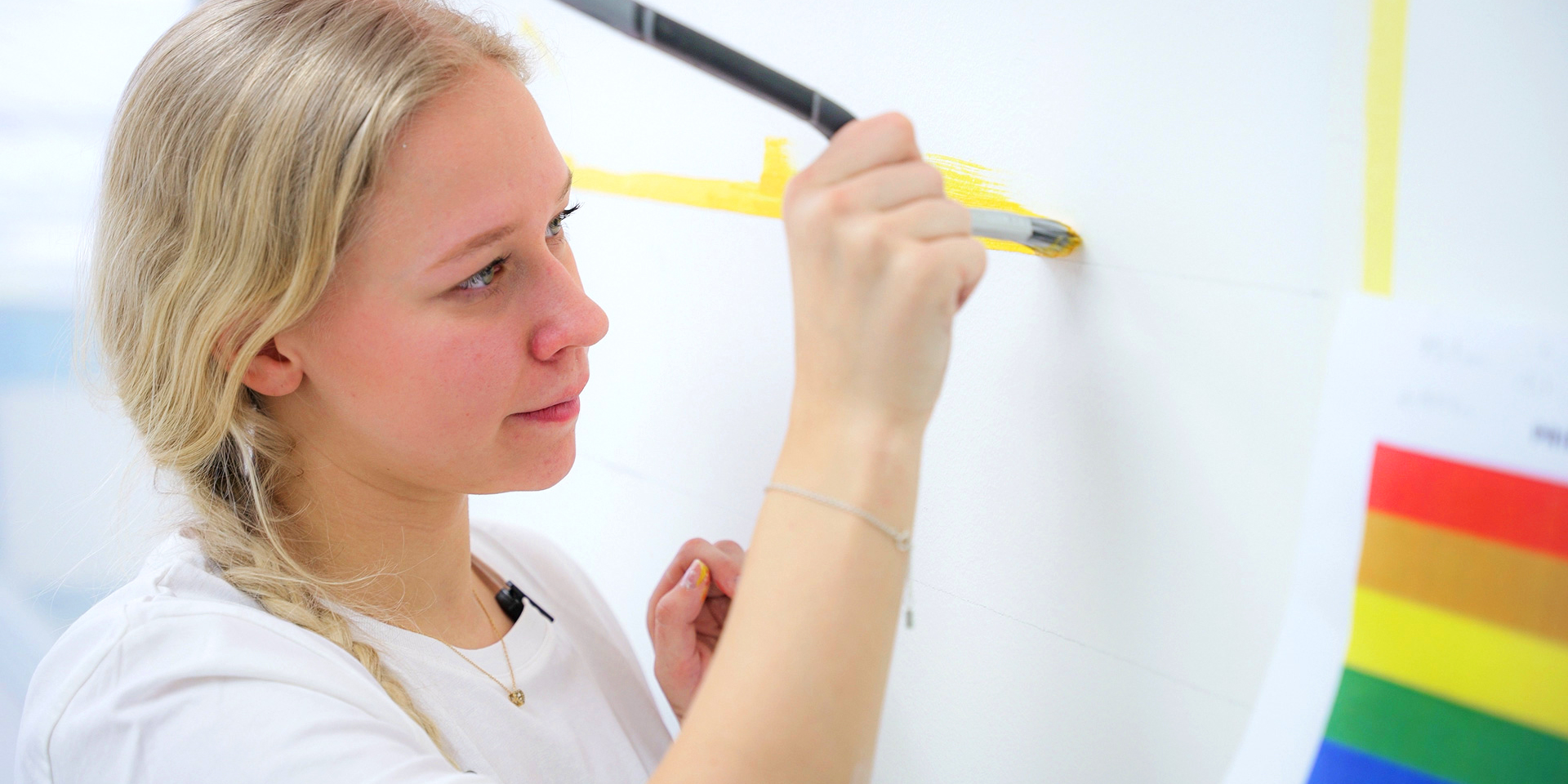 Céline Hansen, målare.